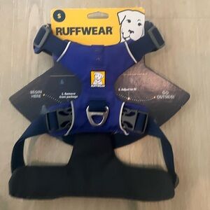 New Ruff Wear dog harness front range huckleberry blue small Ruffwear